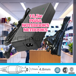 CARGADOR FUENTE ALTERNATIVO 18,5V 65W 3,5A HUECO 4.8X1.7MM